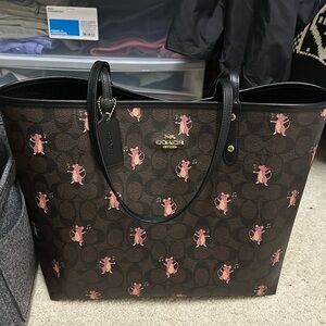 Coach Tote with insert